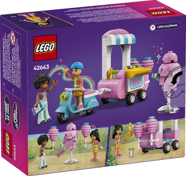 LEGO Friends Cotton Candy Stand and Scooter 42643