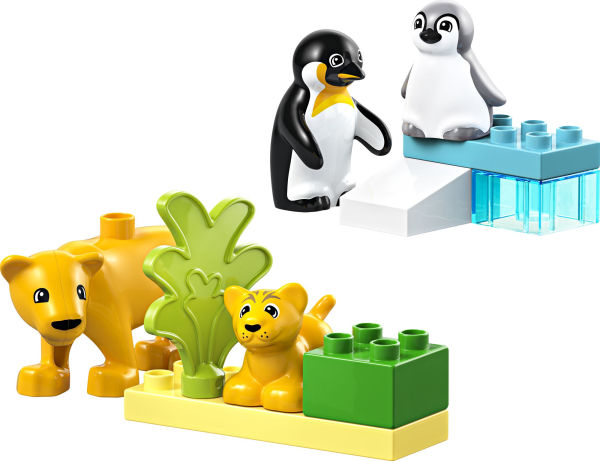 LEGO DUPLO Wild Animal Families: Penguins & Lions 10442