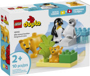 Alternative view 6 of LEGO DUPLO Wild Animal Families: Penguins & Lions 10442