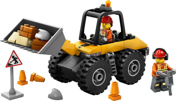 LEGO City Great Vehicles Yellow Construction Wheel Loader 60450
