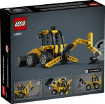 Alternative view 7 of LEGO Technic Backhoe Loader 42197