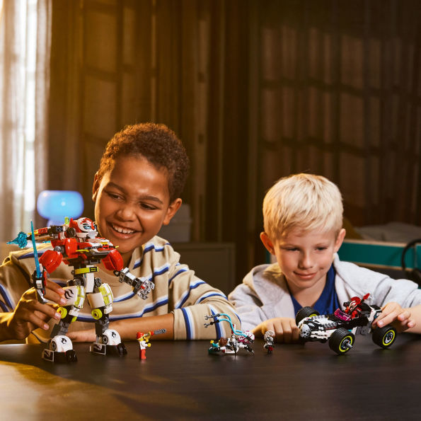 LEGO DREAMZzz Cooper's Tiger Mech & Zero's Hot Rod Car 71497