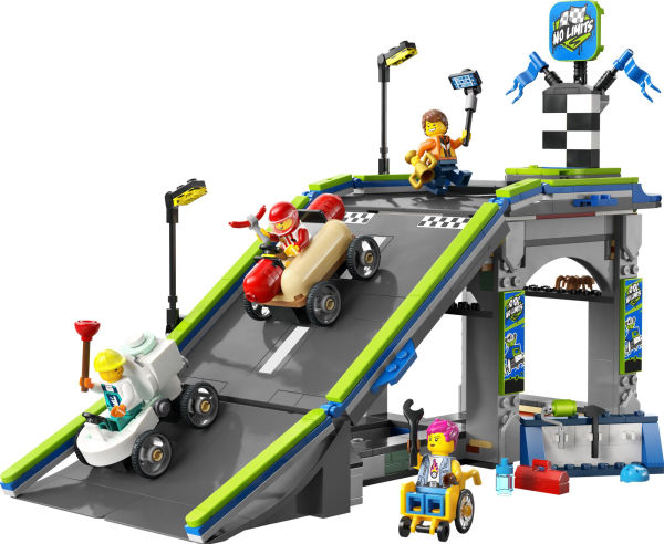 LEGO City Great Vehicles No Limits: Race Car Ramp Track 60460
