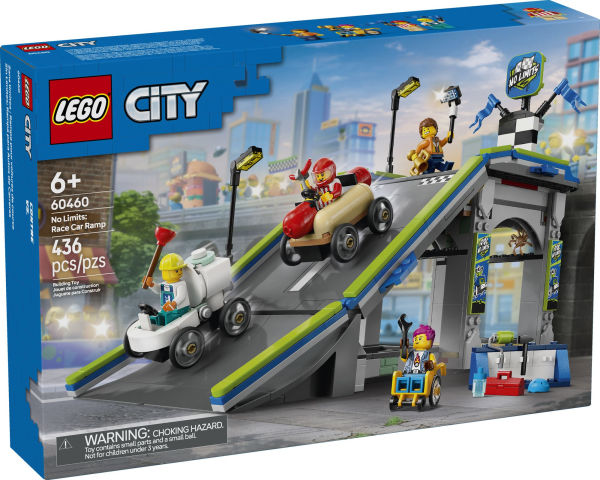 LEGO City Great Vehicles No Limits: Race Car Ramp Track 60460