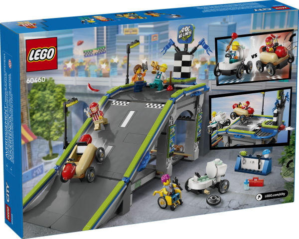 LEGO City Great Vehicles No Limits: Race Car Ramp Track 60460