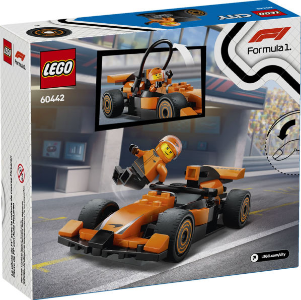 LEGO City Formula 1 F1® Driver with McLaren Race Car 60442