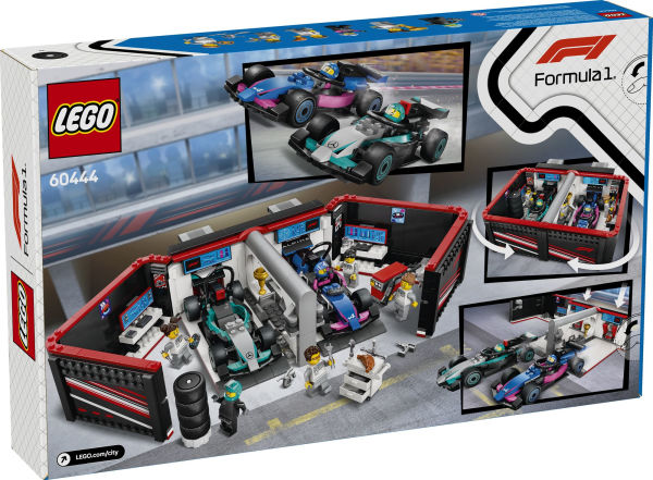 LEGO City Formula 1 F1® Garage & Mercedes-AMG & Alpine Cars 60444