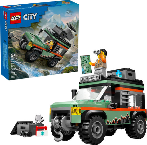 LEGO City Great Off-Road 4x4 Mountain Truck Vehicles 60447