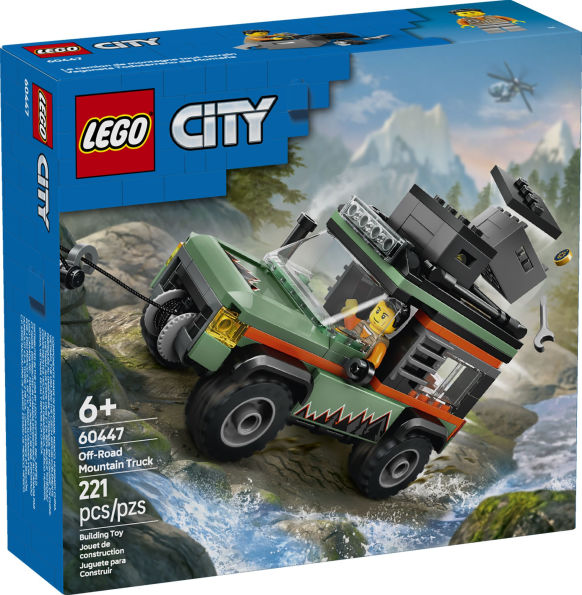 LEGO City Great Off-Road 4x4 Mountain Truck Vehicles 60447