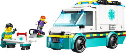 Alternative view 2 of LEGO City Great Vehicles Emergency Ambulance 60451