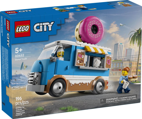 LEGO City Great Vehicles Donut Truck 60452