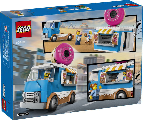 LEGO City Great Vehicles Donut Truck 60452