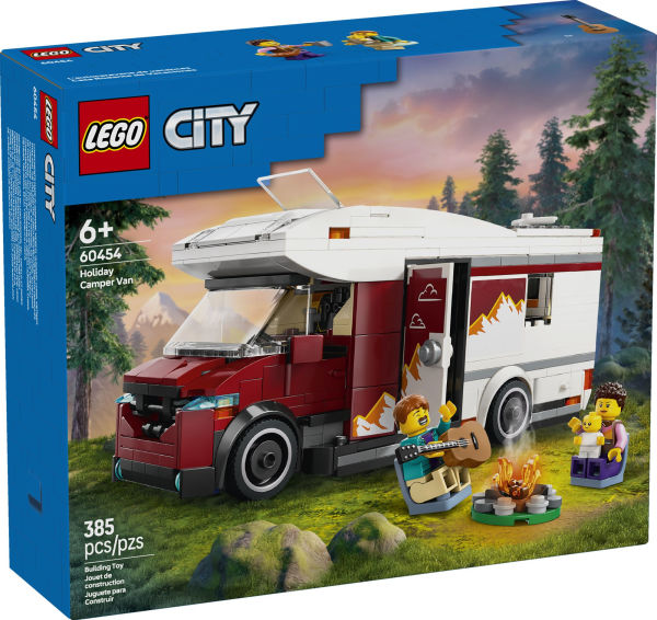 LEGO City Great Vehicles Holiday Adventure Camper Van 60454