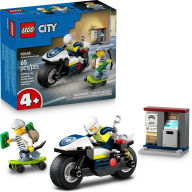 Title: LEGO City Police Motorcycle Chase 60455