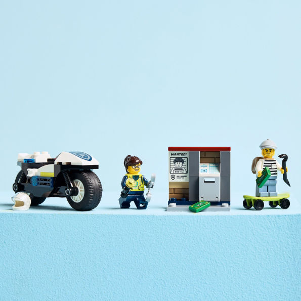 LEGO City Police Motorcycle Chase 60455