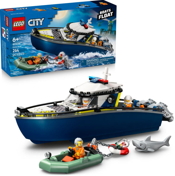 LEGO City Police Police Boat Chase 60456