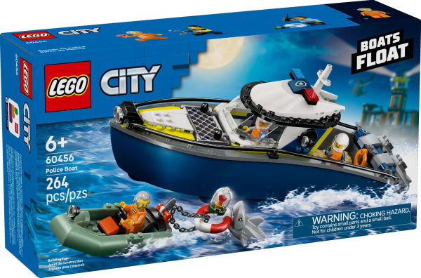 LEGO City Police Police Boat Chase 60456