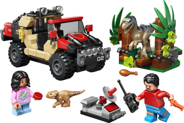 LEGO Jurassic World Raptor Off-Road Escape 76972