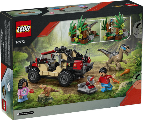 LEGO Jurassic World Raptor Off-Road Escape 76972