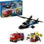 LEGO City Great Vehicles Helicopter, Fire Truck & Submarine Remix 60462