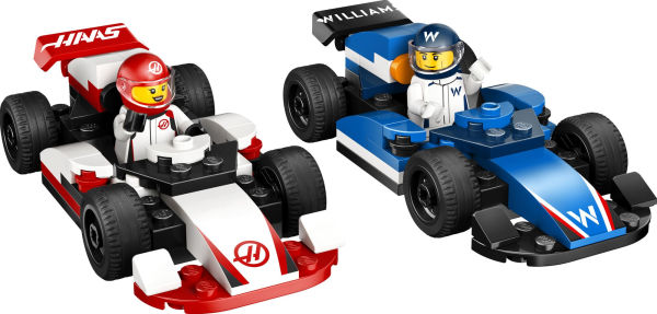 LEGO City Formula 1 F1® Williams Racing & Haas F1® Race Cars 60464