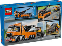 Alternative view 7 of LEGO City Big Vehicles Heavy-Duty Recovery Tow Truck with Crane 60467