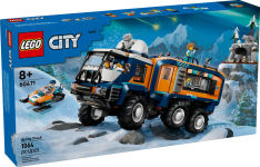 Alternative view 6 of LEGO City Exploration Arctic Explorer Science Lab Truck 60471