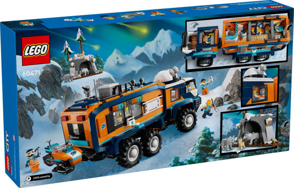 LEGO City Exploration Arctic Explorer Science Lab Truck 60471