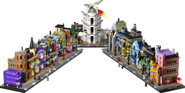 LEGO Harry Potter Diagon Alley Wizarding Shops 76444