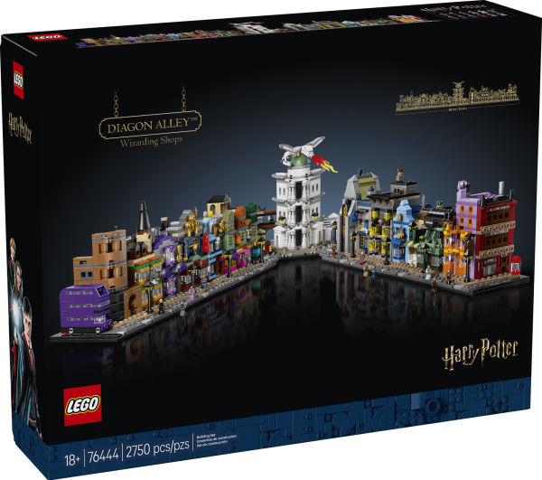 LEGO Harry Potter Diagon Alley Wizarding Shops 76444