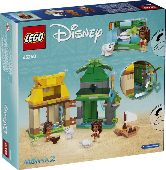 LEGO Disney Princess Moana's Island Fun 43260