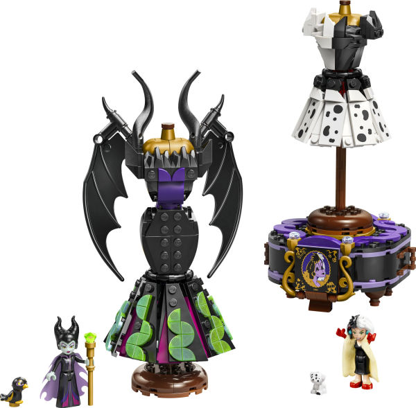 LEGO Disney Classic 43262 Maleficent's and Cruella De Vil's Dresses