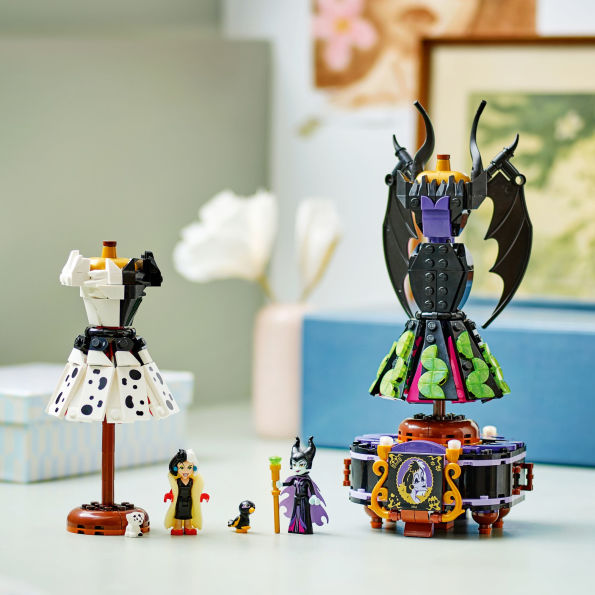 LEGO Disney Classic 43262 Maleficent's and Cruella De Vil's Dresses
