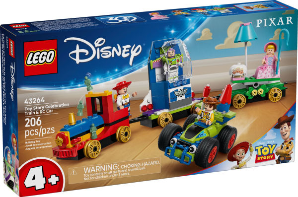LEGO Disney Pixar Toy Story Celebration Train & RC Car 43264