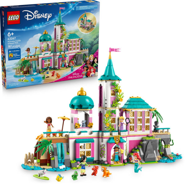 LEGO Disney Princess Princess Castle & Royal Pets 43267