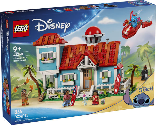 LEGO Disney Classic 43268 Lilo and Stitch Beach House