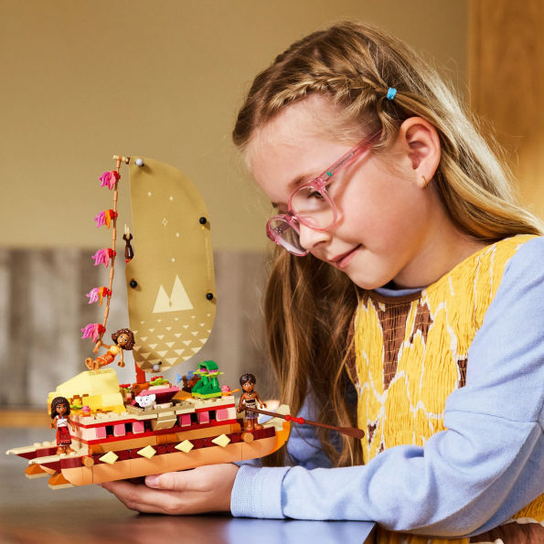 LEGO Disney Princess Moana's Adventure Canoe 43270