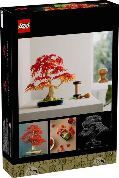 LEGO Botanicals Japanese Red Maple Bonsai Tree 10348