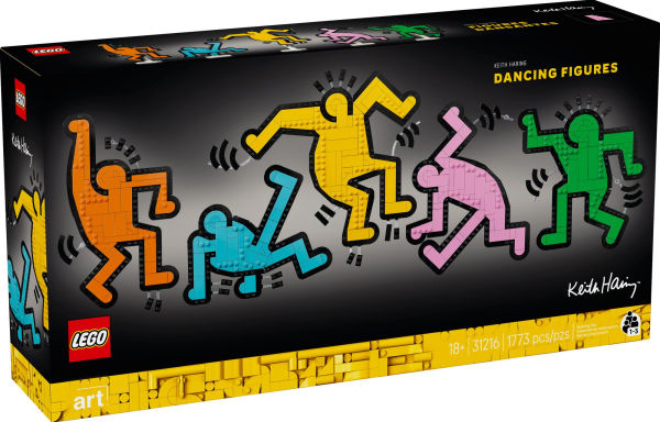LEGO ART Keith Haring Dancing Figures 31216