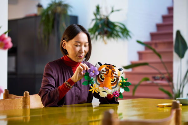 LEGO ART The Fauna Collection - Tiger 31217