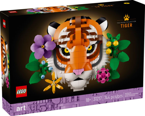 LEGO ART The Fauna Collection - Tiger 31217