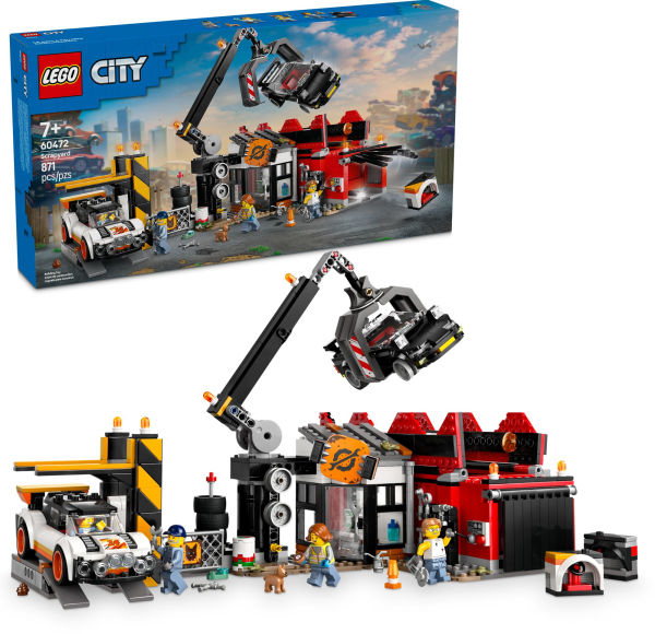 LEGO My City Scrapyard with Cars 60472