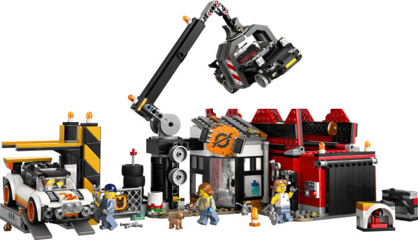 LEGO My City Scrapyard with Cars 60472