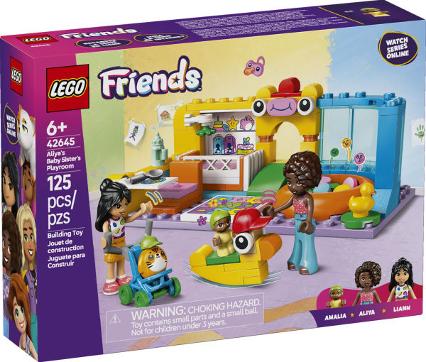 LEGO Friends Aliya's Baby Sister's Playroom 42645