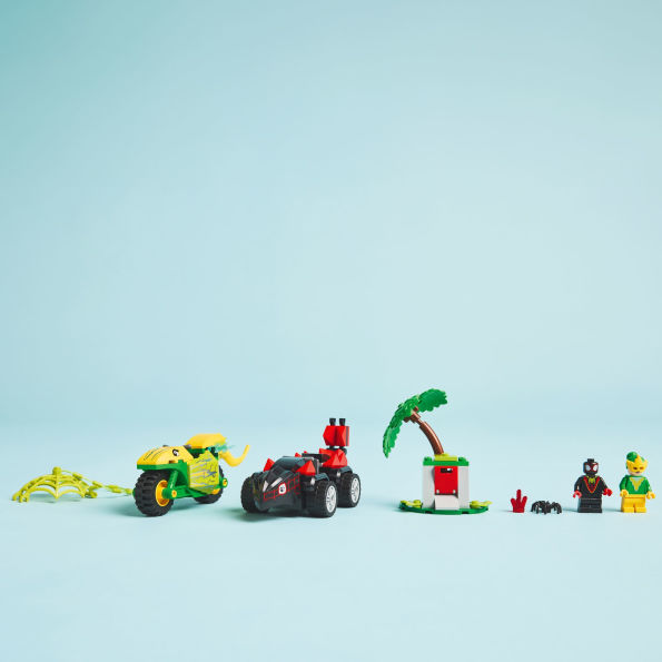 LEGO Spidey Spin and Electro Dinosaur Vehicle Chase 11198