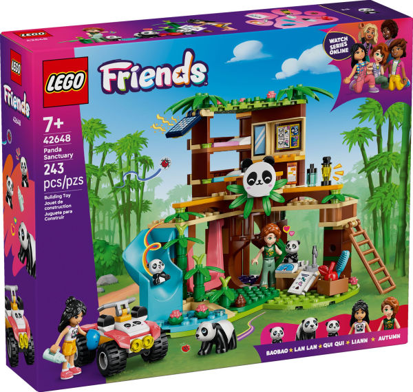 LEGO Friends Panda Sanctuary Animal Care 42648