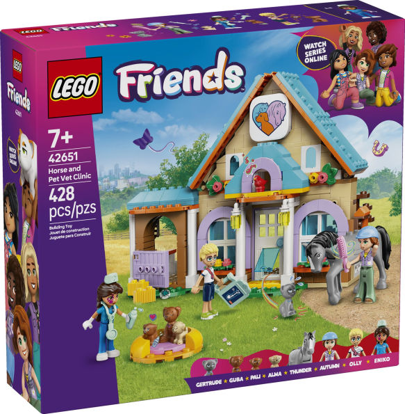 LEGO Friends Horse and Pet Vet Clinic 42651