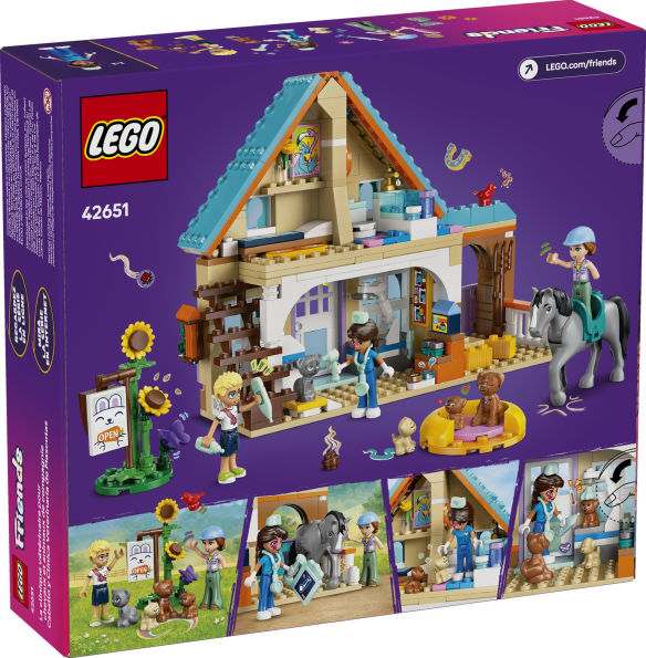 LEGO Friends Horse and Pet Vet Clinic 42651