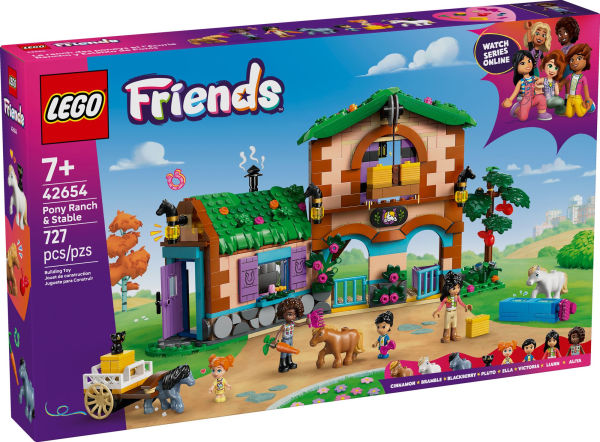 LEGO Friends Pony Ranch & Stable 42654
