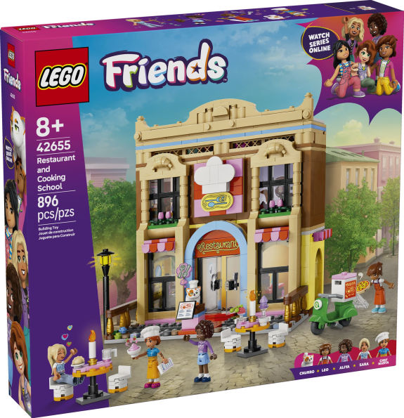 LEGO Friends Restaurant and Cooking School 42655